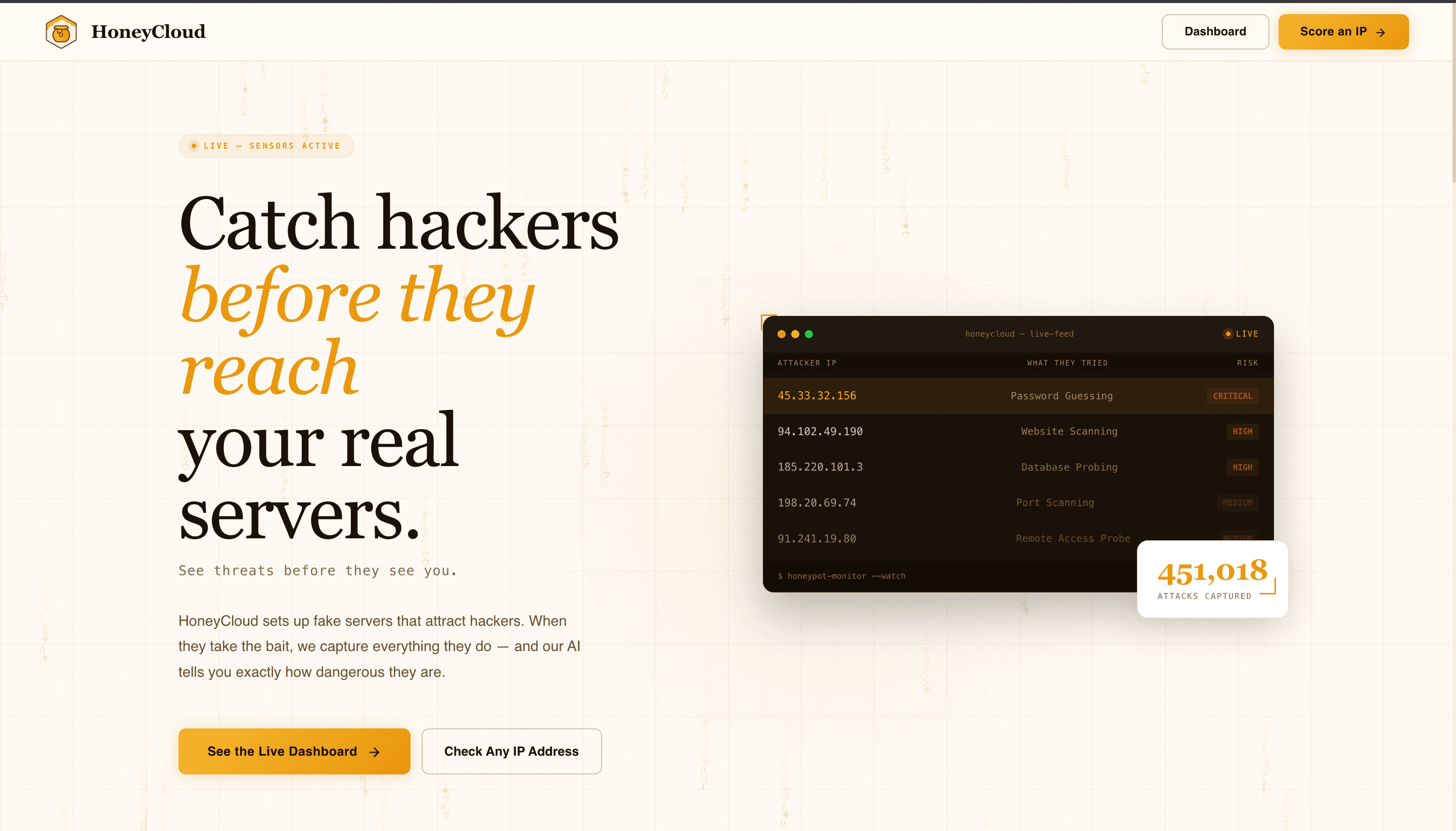 Honeycloud project preview